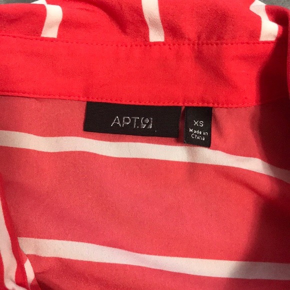 APT 9 BUTTON UP BLOUSE - Picture 2 of 2